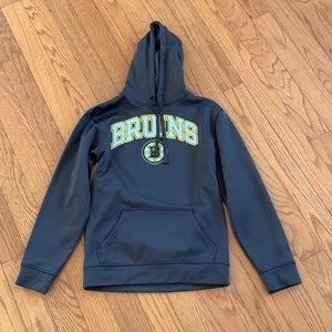 Grey women’s Bruins sweatshirt